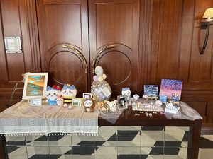 結婚式で新郎新婦がかざってくれた「ちいかわコーディネイト」の画像|デュクラス大阪